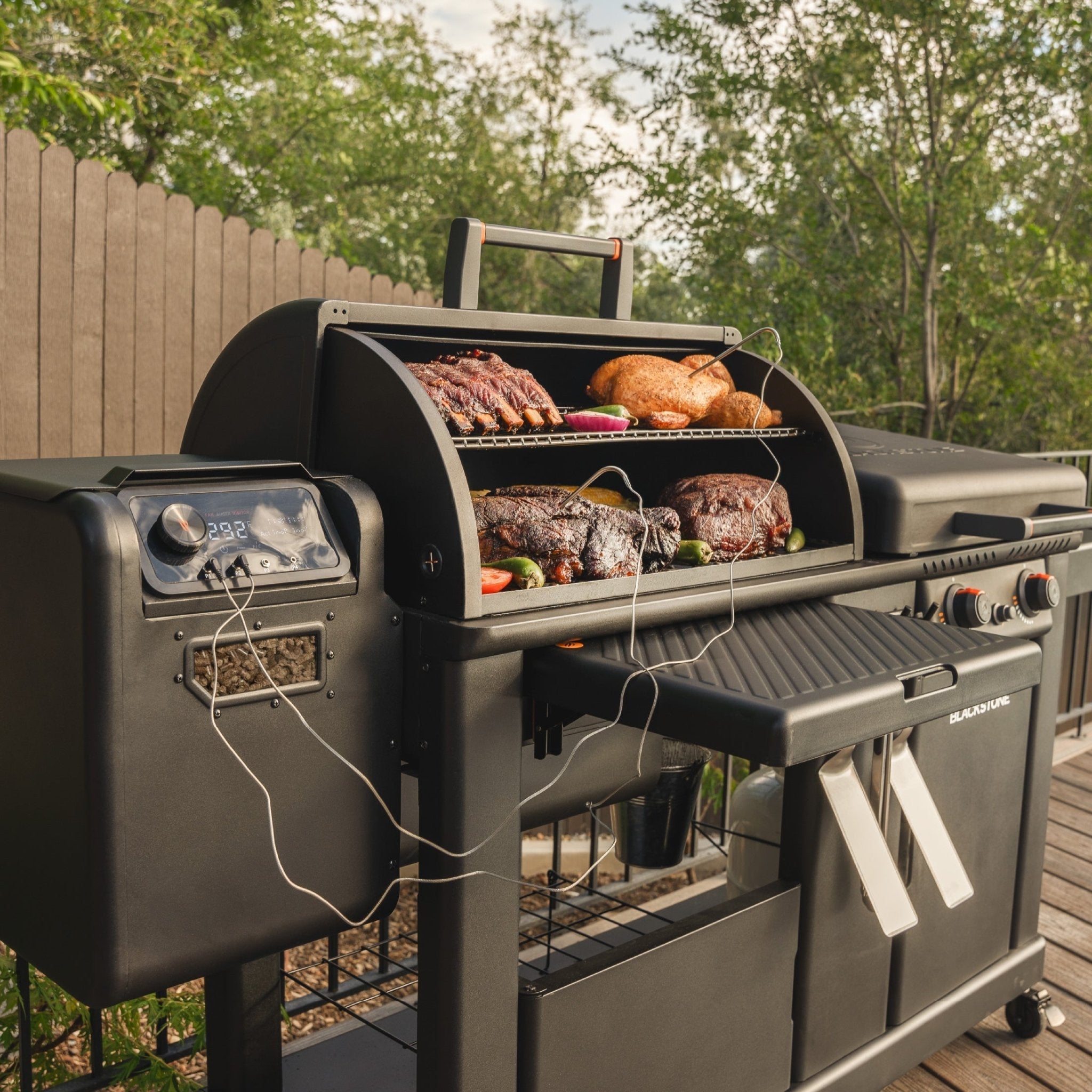 22" XL Griddle Pellet Grill Combo Bundle