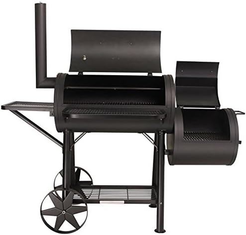 CosmoGrill XXXL Charcoal BBQ Smoker Grill Outdoor 90kg Black