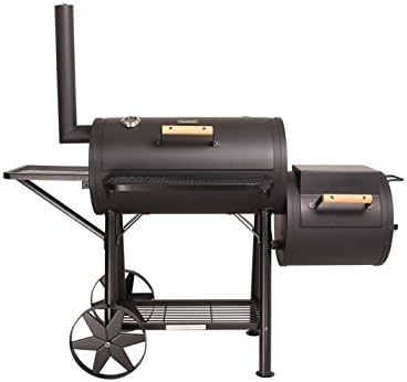 CosmoGrill XXXL Charcoal BBQ Smoker Grill Outdoor 90kg Black