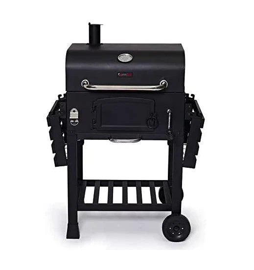 CosmoGrill Outdoor XL Smoker Barbecue Charcoal Portable BBQ Grill Camping Garden