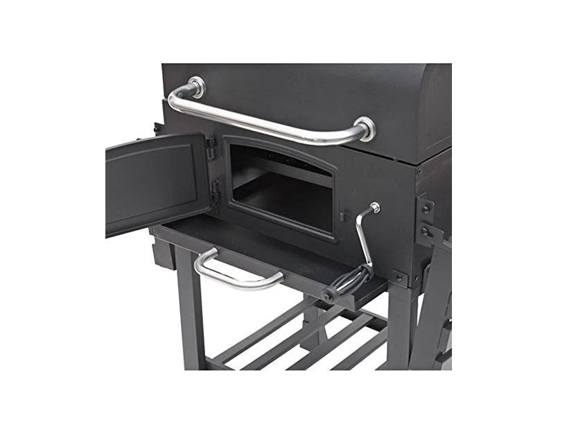 CosmoGrill Outdoor XL Smoker Barbecue Charcoal Portable BBQ Grill Camping Garden